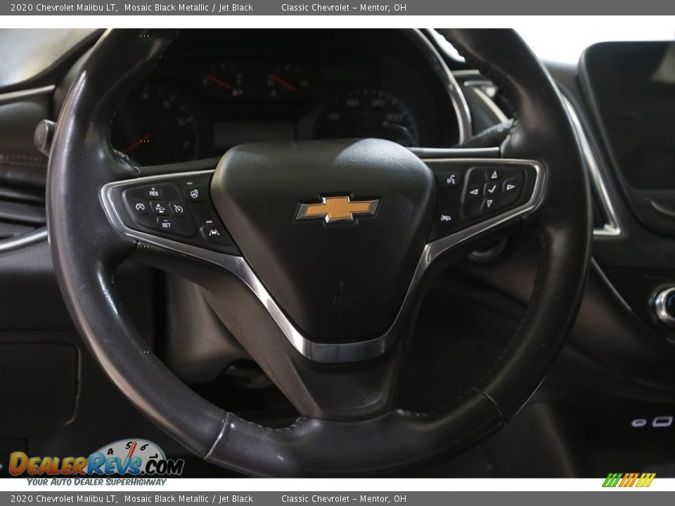 2020 Chevrolet Malibu LT Mosaic Black Metallic / Jet Black Photo #7