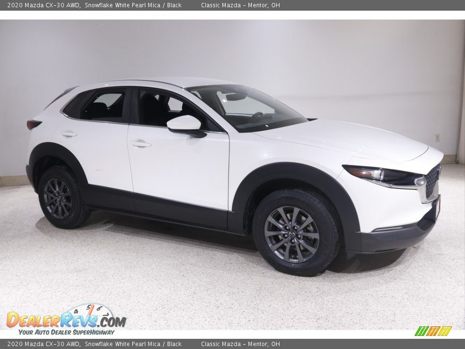 2020 Mazda CX-30 AWD Snowflake White Pearl Mica / Black Photo #1