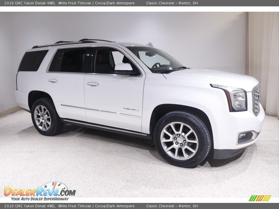 White Frost Tintcoat 2019 GMC Yukon Denali 4WD Photo #1