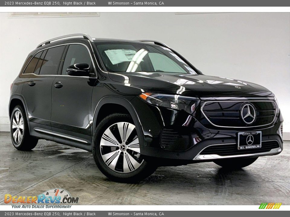 2023 Mercedes-Benz EQB 250 Night Black / Black Photo #12