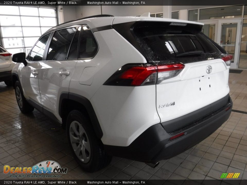 2020 Toyota RAV4 LE AWD Super White / Black Photo #15