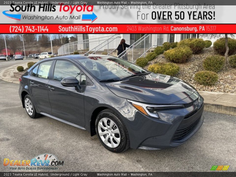 2023 Toyota Corolla LE Hybrid Underground / Light Gray Photo #1