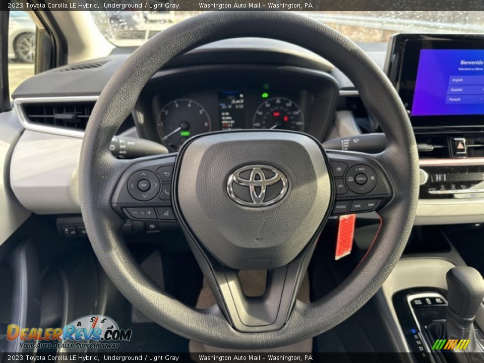 2023 Toyota Corolla LE Hybrid Steering Wheel Photo #11
