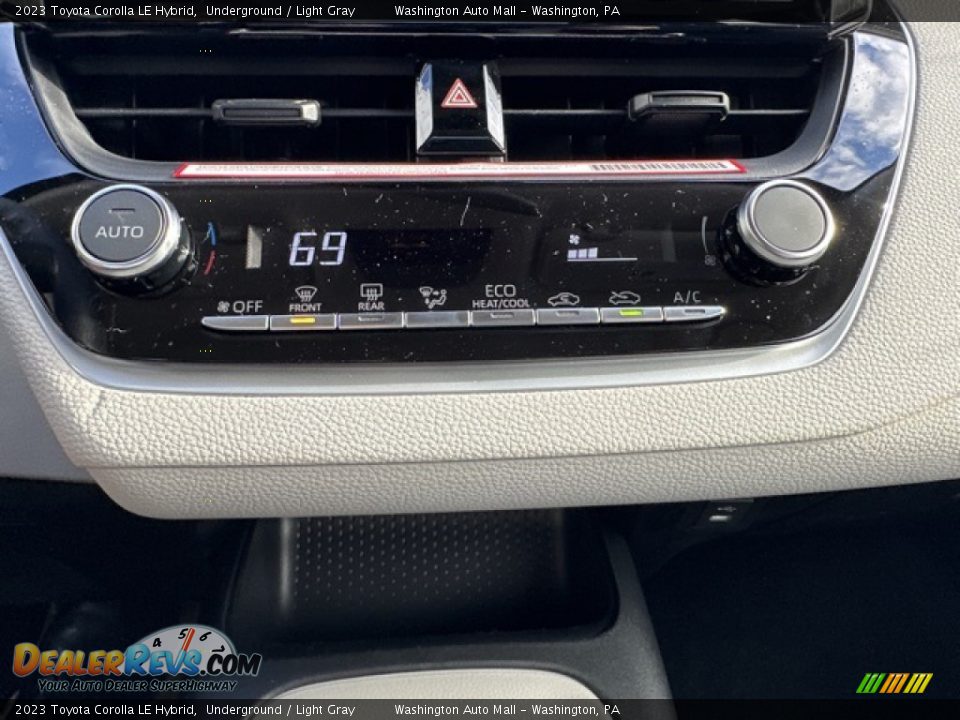 Controls of 2023 Toyota Corolla LE Hybrid Photo #13