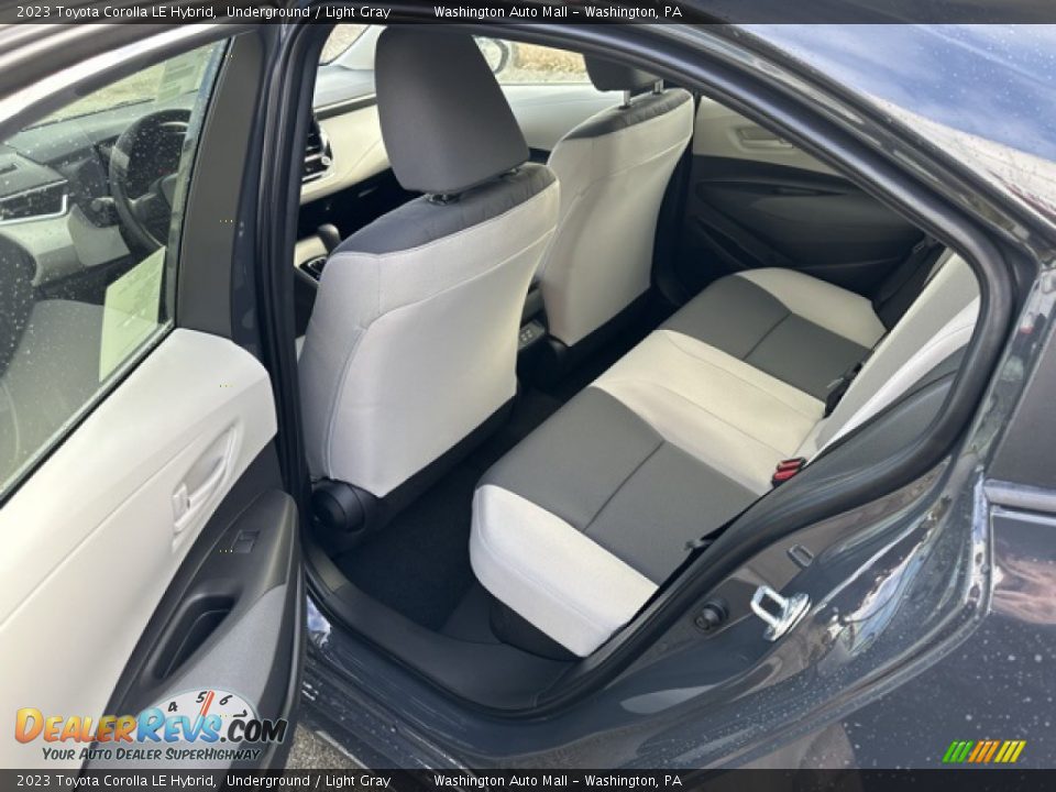 Rear Seat of 2023 Toyota Corolla LE Hybrid Photo #19