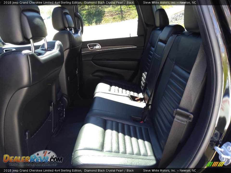 Rear Seat of 2018 Jeep Grand Cherokee Limited 4x4 Sterling Edition Photo #15