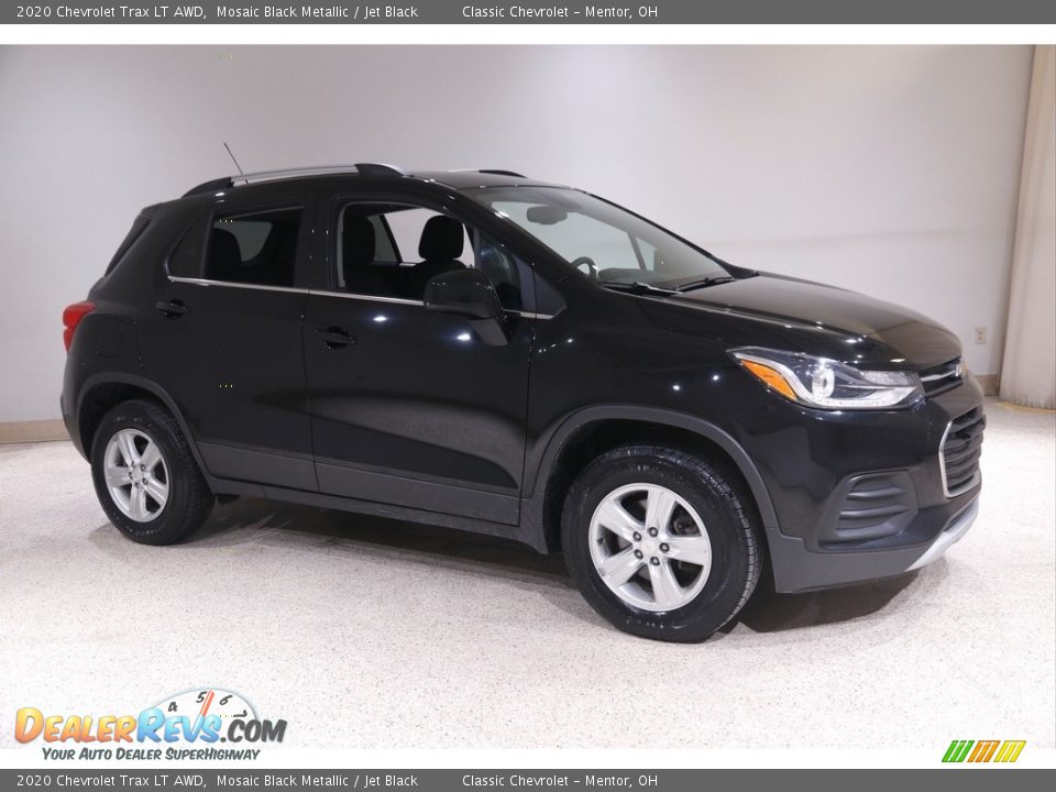 2020 Chevrolet Trax LT AWD Mosaic Black Metallic / Jet Black Photo #1