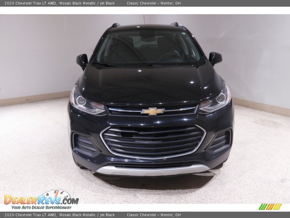 2020 Chevrolet Trax LT AWD Mosaic Black Metallic / Jet Black Photo #2