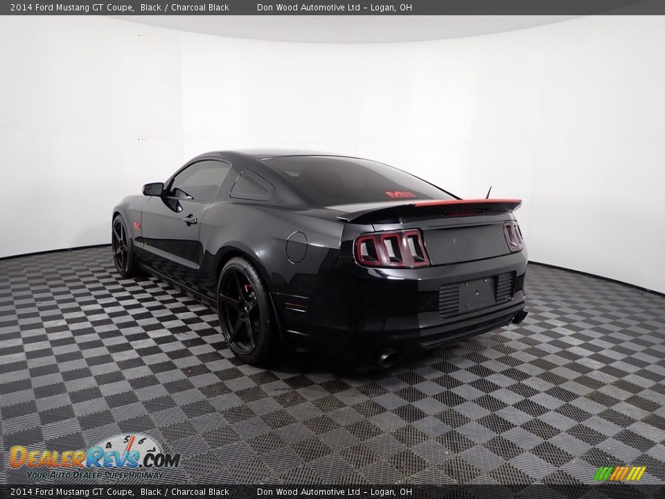 2014 Ford Mustang GT Coupe Black / Charcoal Black Photo #9