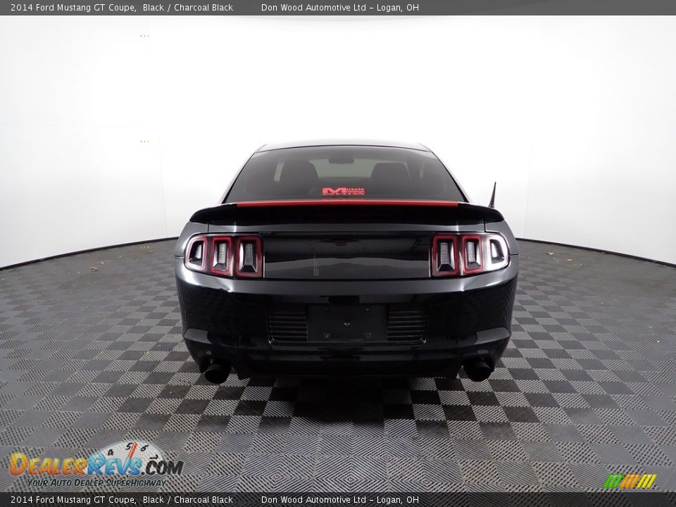 2014 Ford Mustang GT Coupe Black / Charcoal Black Photo #10