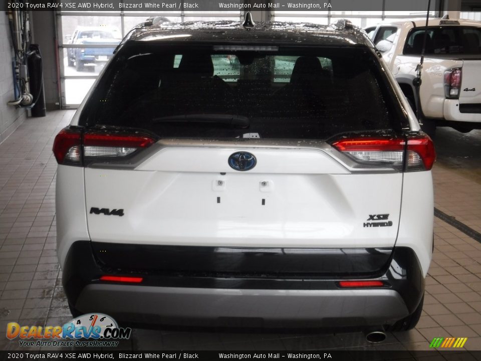 2020 Toyota RAV4 XSE AWD Hybrid Blizzard White Pearl / Black Photo #17