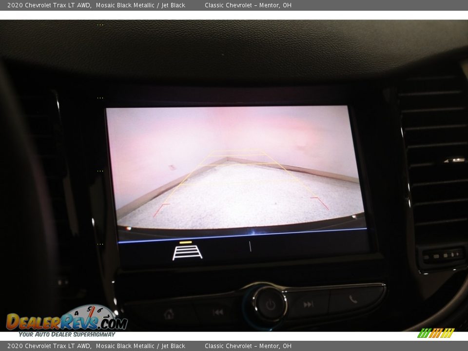 2020 Chevrolet Trax LT AWD Mosaic Black Metallic / Jet Black Photo #11