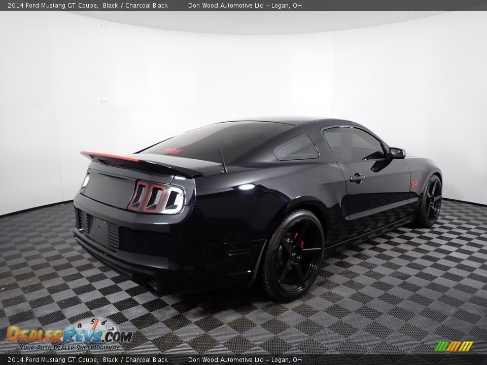 2014 Ford Mustang GT Coupe Black / Charcoal Black Photo #13