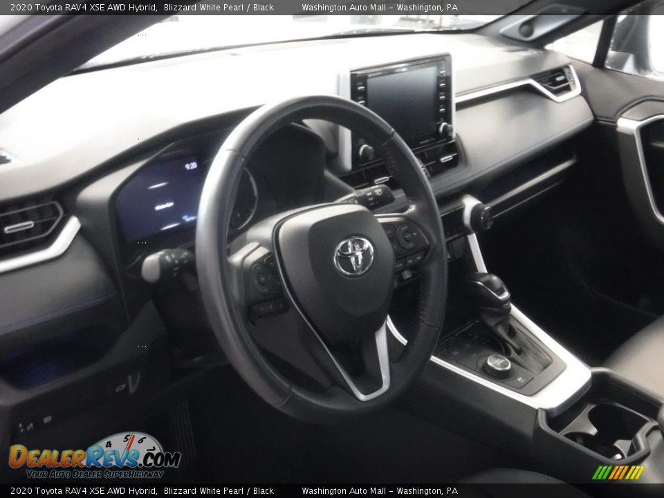 2020 Toyota RAV4 XSE AWD Hybrid Blizzard White Pearl / Black Photo #20