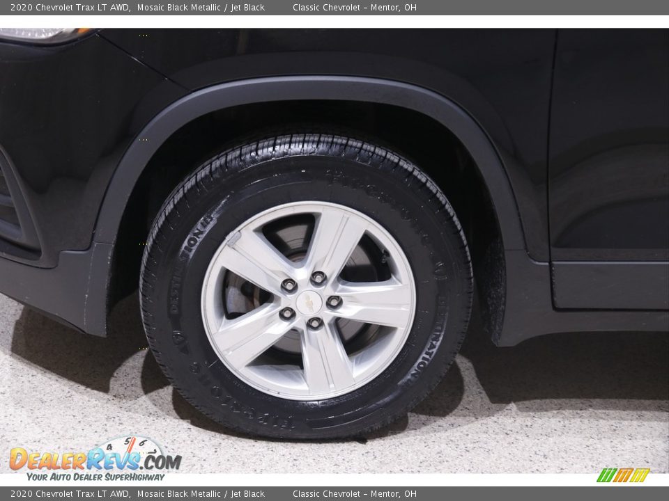 2020 Chevrolet Trax LT AWD Mosaic Black Metallic / Jet Black Photo #18
