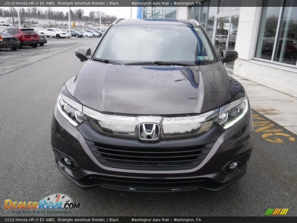 2019 Honda HR-V EX AWD Midnight Amethyst Metallic / Black Photo #5