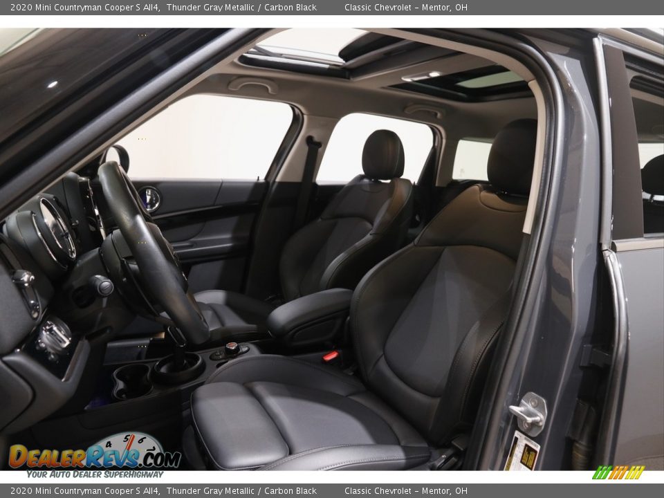 2020 Mini Countryman Cooper S All4 Thunder Gray Metallic / Carbon Black Photo #5
