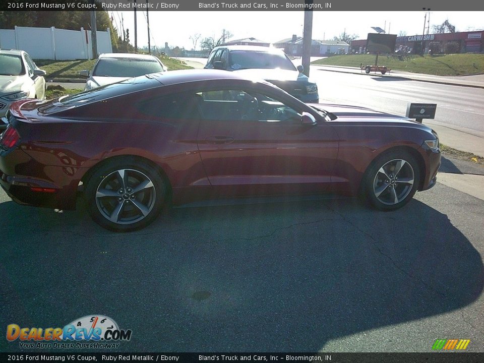 2016 Ford Mustang V6 Coupe Ruby Red Metallic / Ebony Photo #2