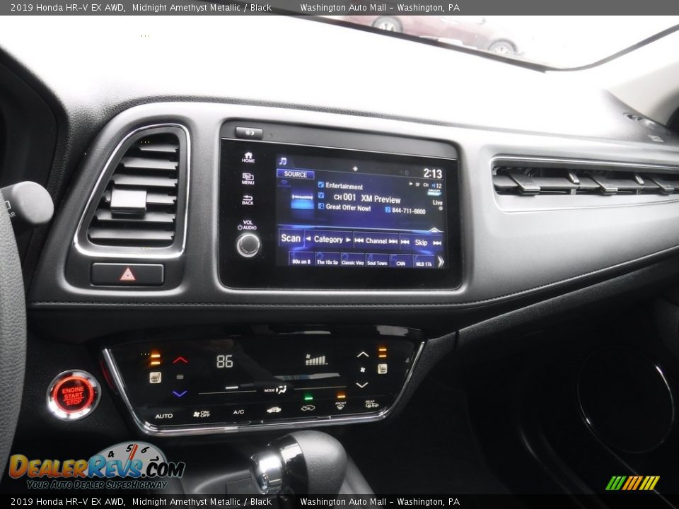 2019 Honda HR-V EX AWD Midnight Amethyst Metallic / Black Photo #17