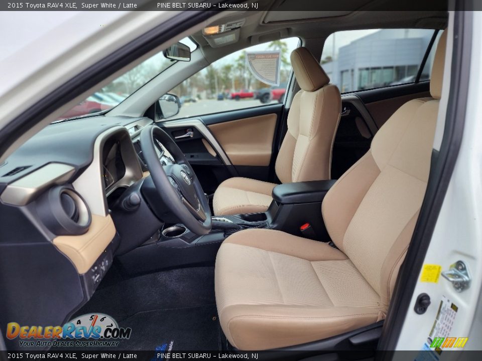 Latte Interior - 2015 Toyota RAV4 XLE Photo #34