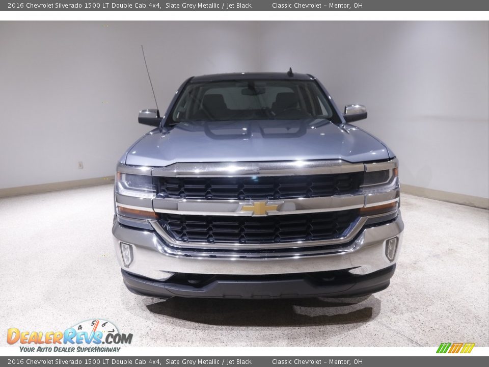 2016 Chevrolet Silverado 1500 LT Double Cab 4x4 Slate Grey Metallic / Jet Black Photo #2