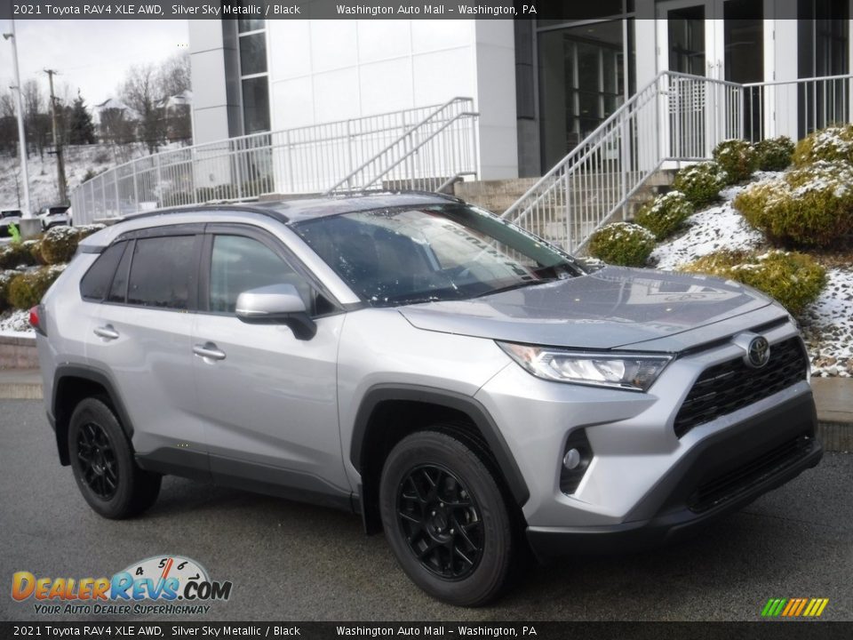 2021 Toyota RAV4 XLE AWD Silver Sky Metallic / Black Photo #1