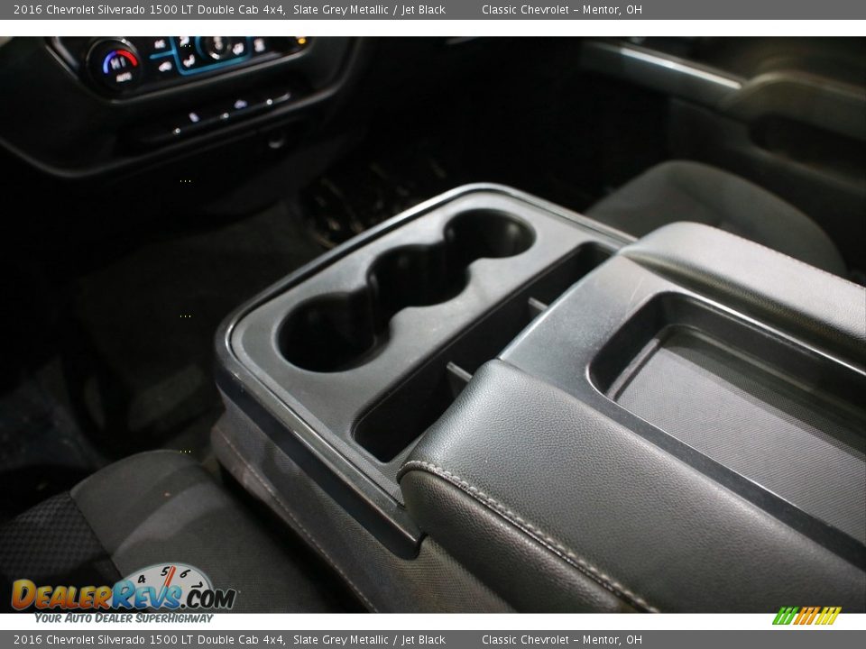 2016 Chevrolet Silverado 1500 LT Double Cab 4x4 Slate Grey Metallic / Jet Black Photo #15