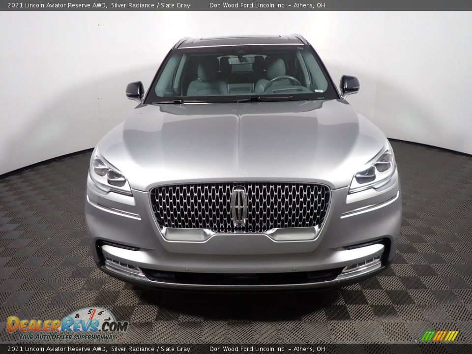 2021 Lincoln Aviator Reserve AWD Silver Radiance / Slate Gray Photo #7