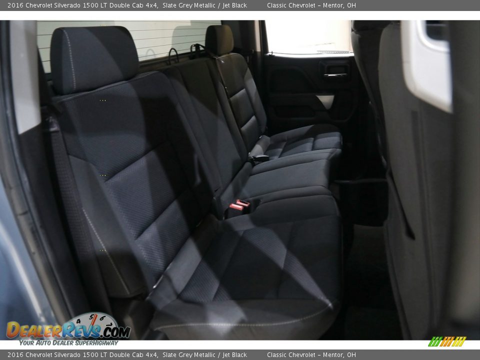 Rear Seat of 2016 Chevrolet Silverado 1500 LT Double Cab 4x4 Photo #17