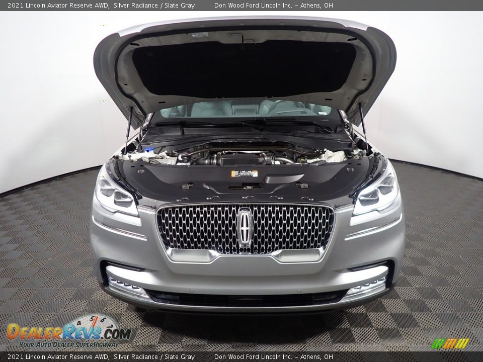 2021 Lincoln Aviator Reserve AWD Silver Radiance / Slate Gray Photo #8