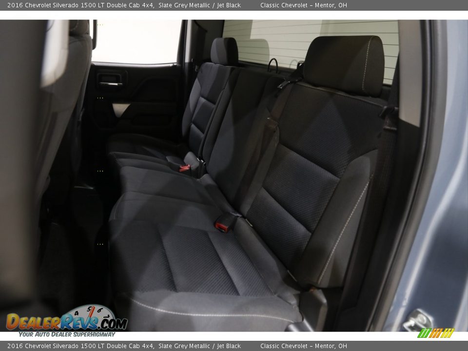 2016 Chevrolet Silverado 1500 LT Double Cab 4x4 Slate Grey Metallic / Jet Black Photo #18