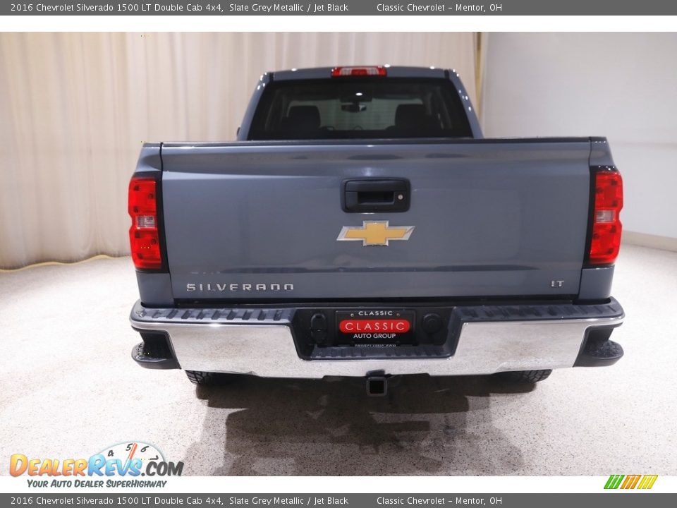 2016 Chevrolet Silverado 1500 LT Double Cab 4x4 Slate Grey Metallic / Jet Black Photo #19