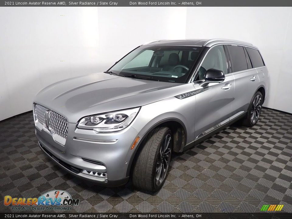 Silver Radiance 2021 Lincoln Aviator Reserve AWD Photo #11
