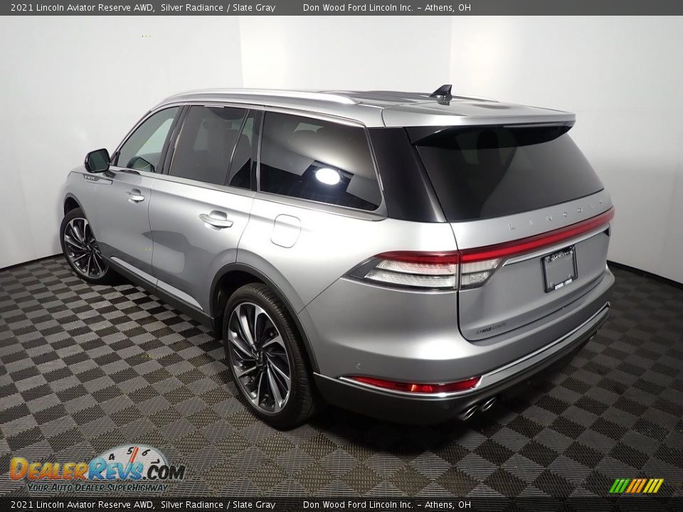 2021 Lincoln Aviator Reserve AWD Silver Radiance / Slate Gray Photo #14