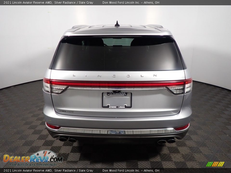 2021 Lincoln Aviator Reserve AWD Silver Radiance / Slate Gray Photo #15