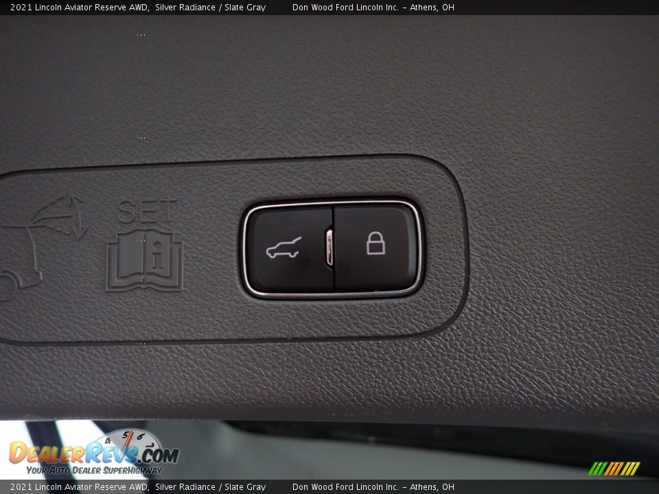 2021 Lincoln Aviator Reserve AWD Silver Radiance / Slate Gray Photo #17