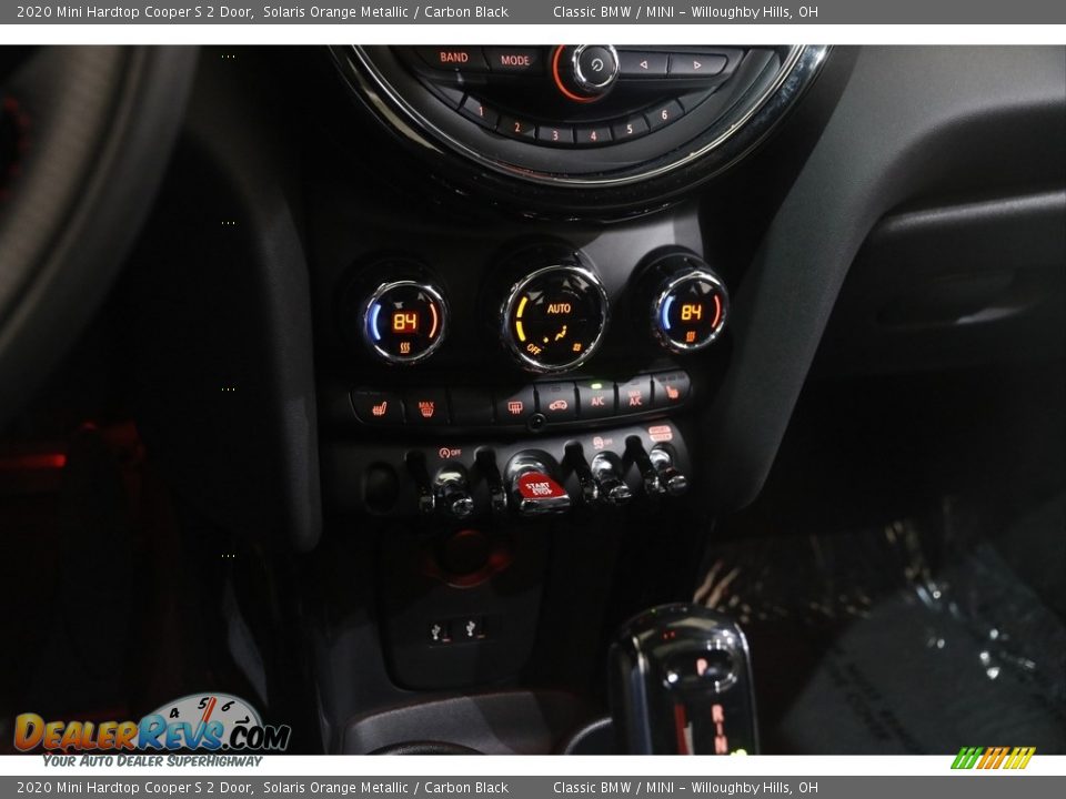 2020 Mini Hardtop Cooper S 2 Door Solaris Orange Metallic / Carbon Black Photo #14