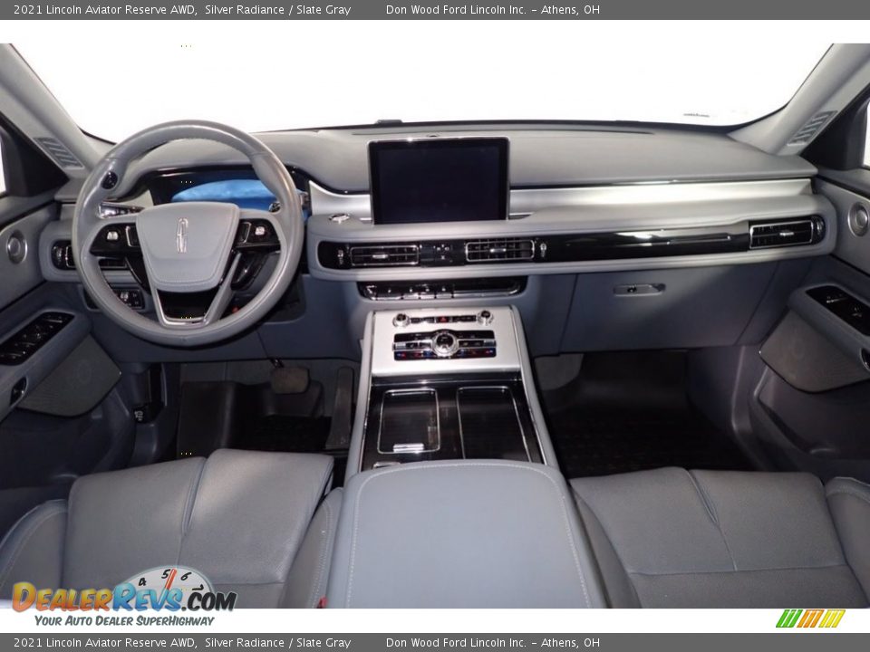 Dashboard of 2021 Lincoln Aviator Reserve AWD Photo #26