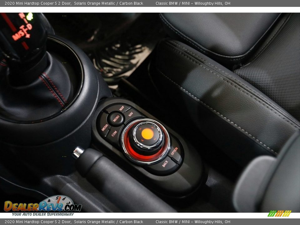 2020 Mini Hardtop Cooper S 2 Door Solaris Orange Metallic / Carbon Black Photo #16
