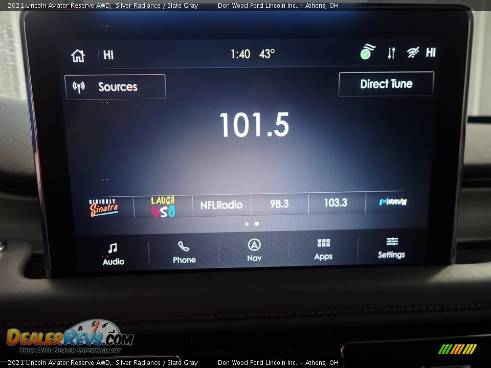 Controls of 2021 Lincoln Aviator Reserve AWD Photo #28