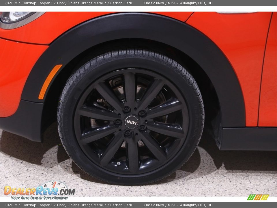 2020 Mini Hardtop Cooper S 2 Door Solaris Orange Metallic / Carbon Black Photo #22