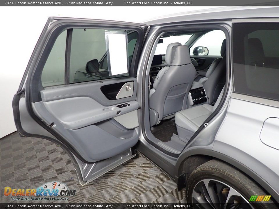 Rear Seat of 2021 Lincoln Aviator Reserve AWD Photo #36
