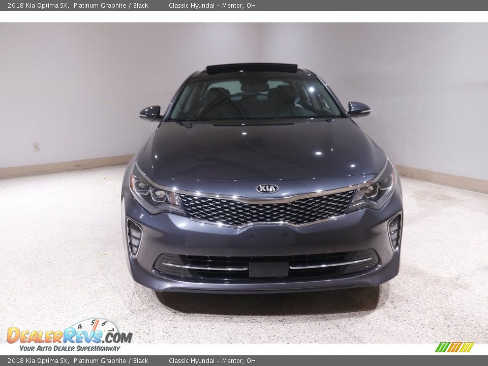 2018 Kia Optima SX Platinum Graphite / Black Photo #2