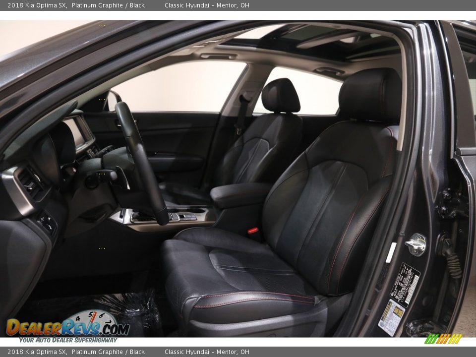 2018 Kia Optima SX Platinum Graphite / Black Photo #5
