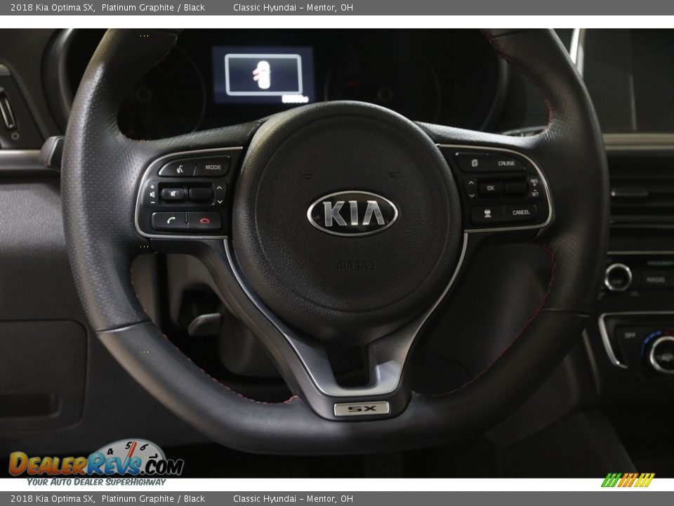 2018 Kia Optima SX Steering Wheel Photo #7