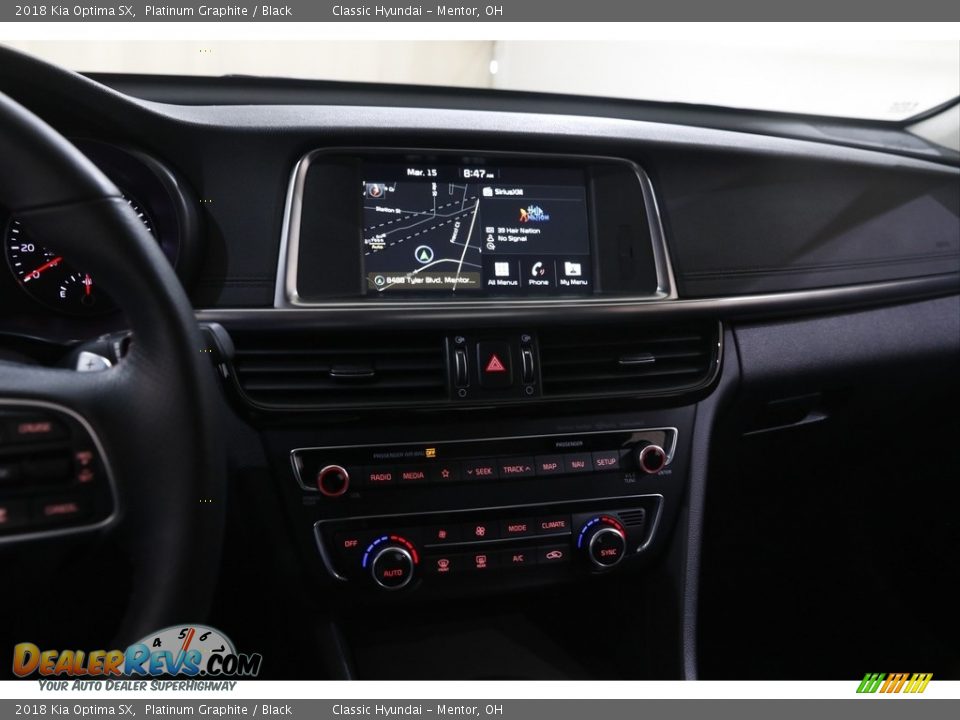 2018 Kia Optima SX Platinum Graphite / Black Photo #9