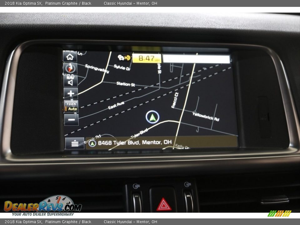 Navigation of 2018 Kia Optima SX Photo #10