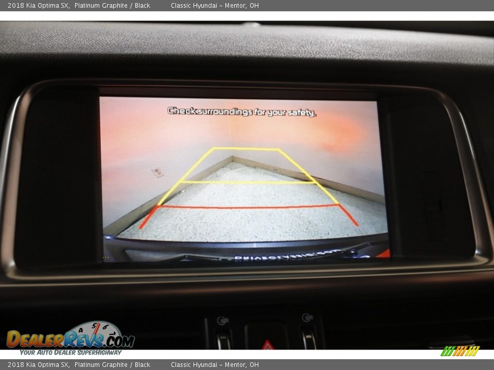 2018 Kia Optima SX Platinum Graphite / Black Photo #13