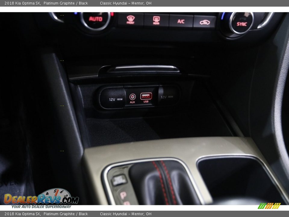 2018 Kia Optima SX Platinum Graphite / Black Photo #15