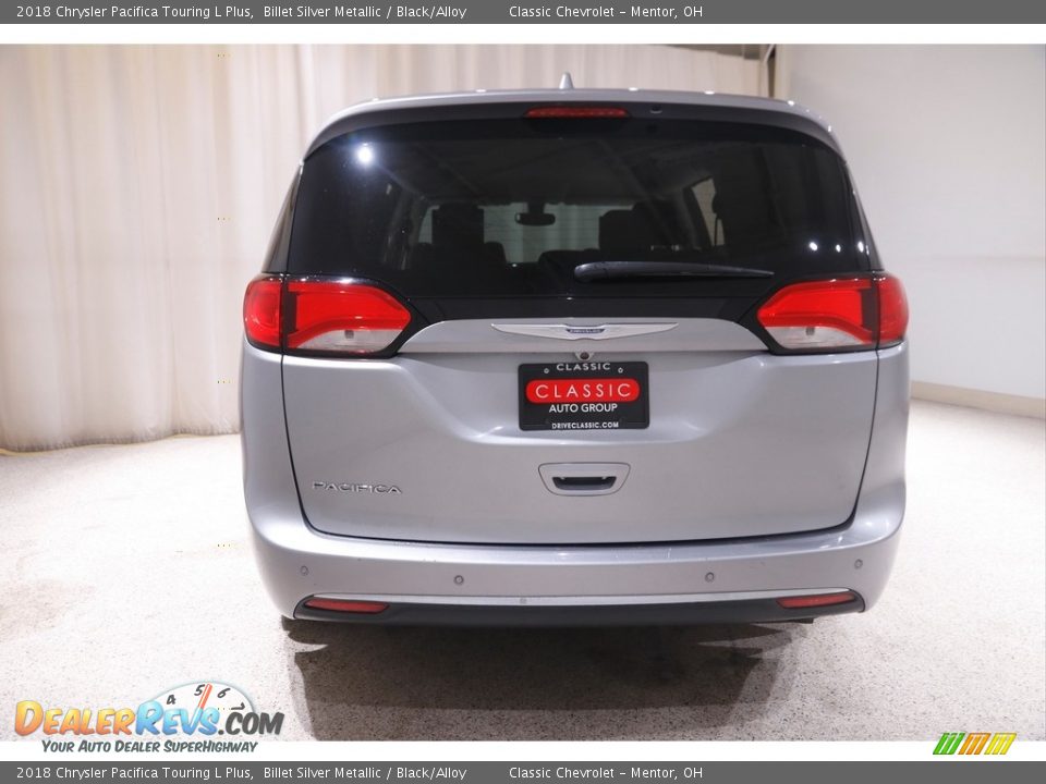 2018 Chrysler Pacifica Touring L Plus Billet Silver Metallic / Black/Alloy Photo #23